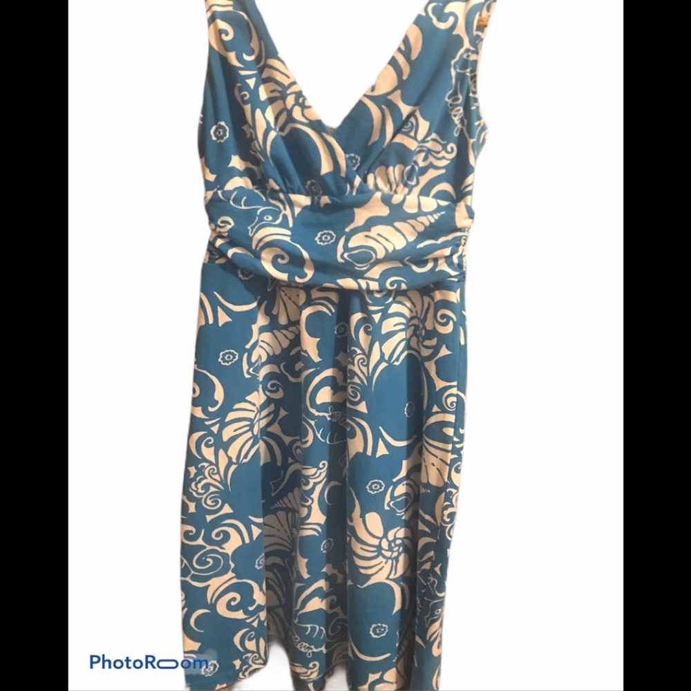 🌸Lilly Pulitzer super cute dress in blue size XS